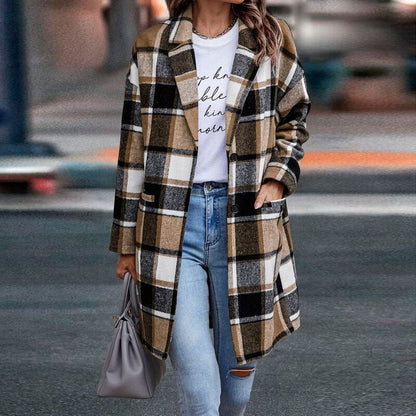 Velina Moda | Jacket - Women's Regular Fit Transitional Jacket