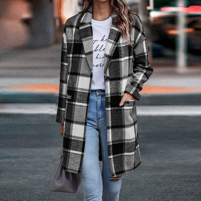 Velina Moda | Jacket - Women's Regular Fit Transitional Jacket