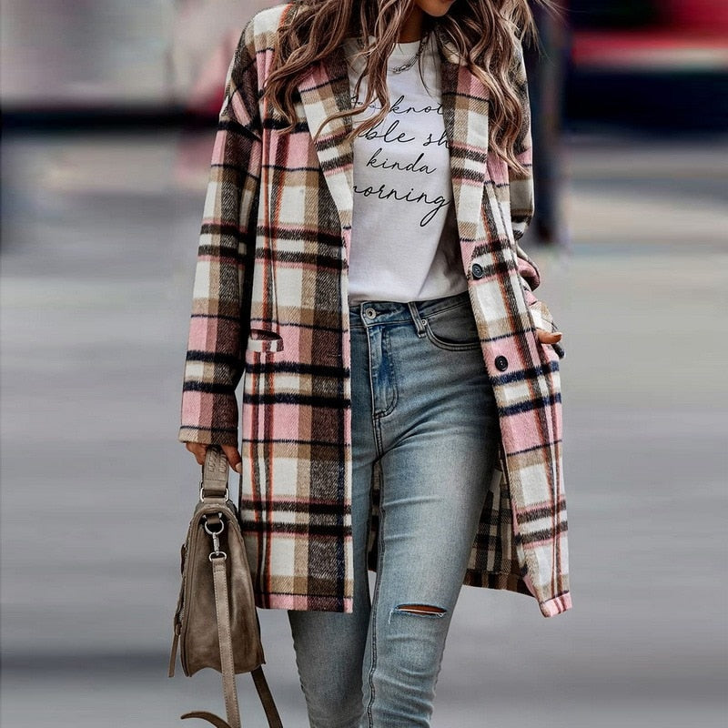 Velina Moda | Jacket - Women's Regular Fit Transitional Jacket