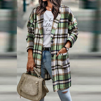 Velina Moda | Jacket - Women's Regular Fit Transitional Jacket