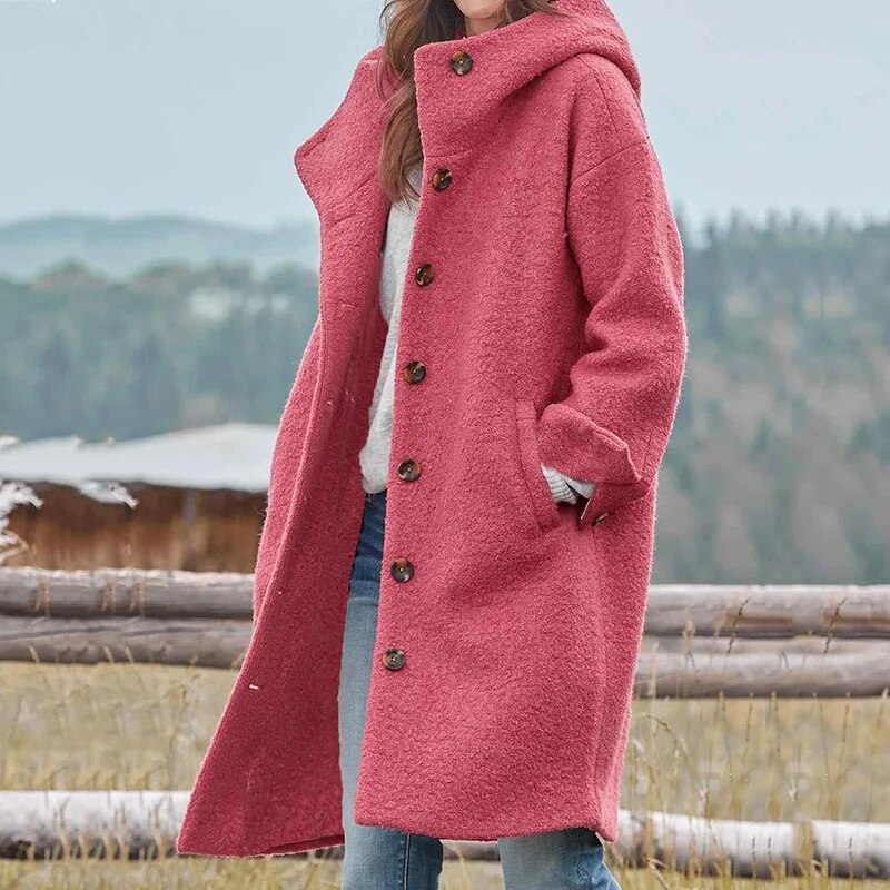 Velina Moda | Long Winter Jacket Women - Winter Jacket for Cold Days