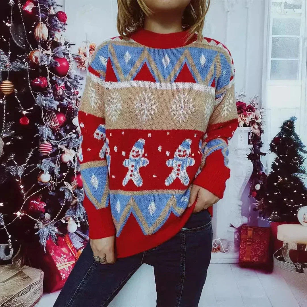 Velina Moda | Sweater Knitted women's sweater for Christmas