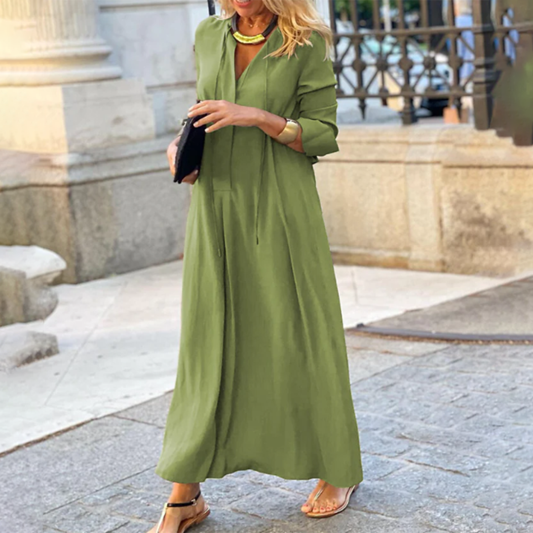 Maxi dress with pockets - Sophie