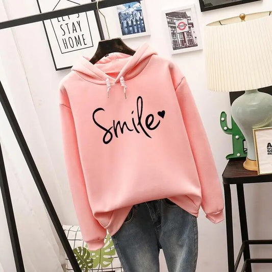 Velina Moda | Janet Smile-Love Hoodie
