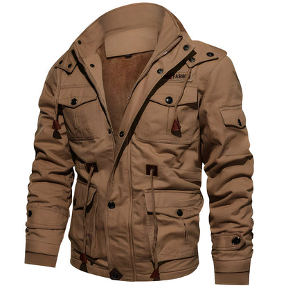 Velina Moda | Military jacket with multiple pockets