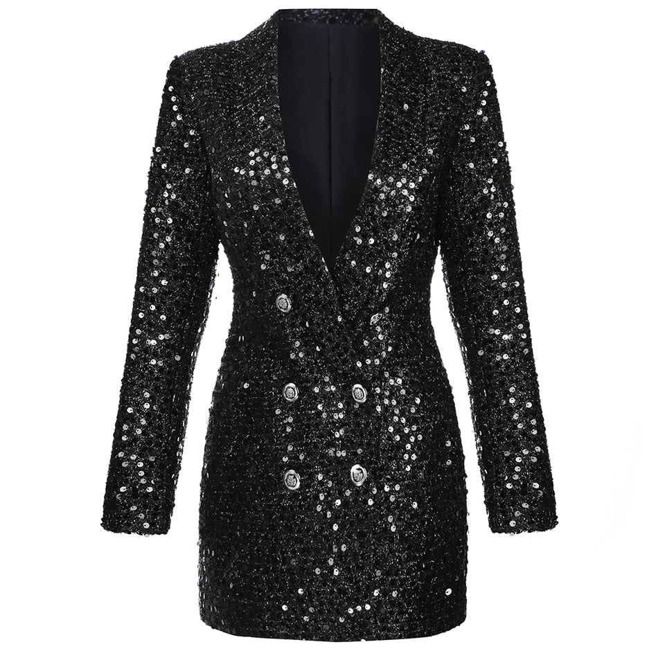 Glitter Blazer Dress - New in 2025