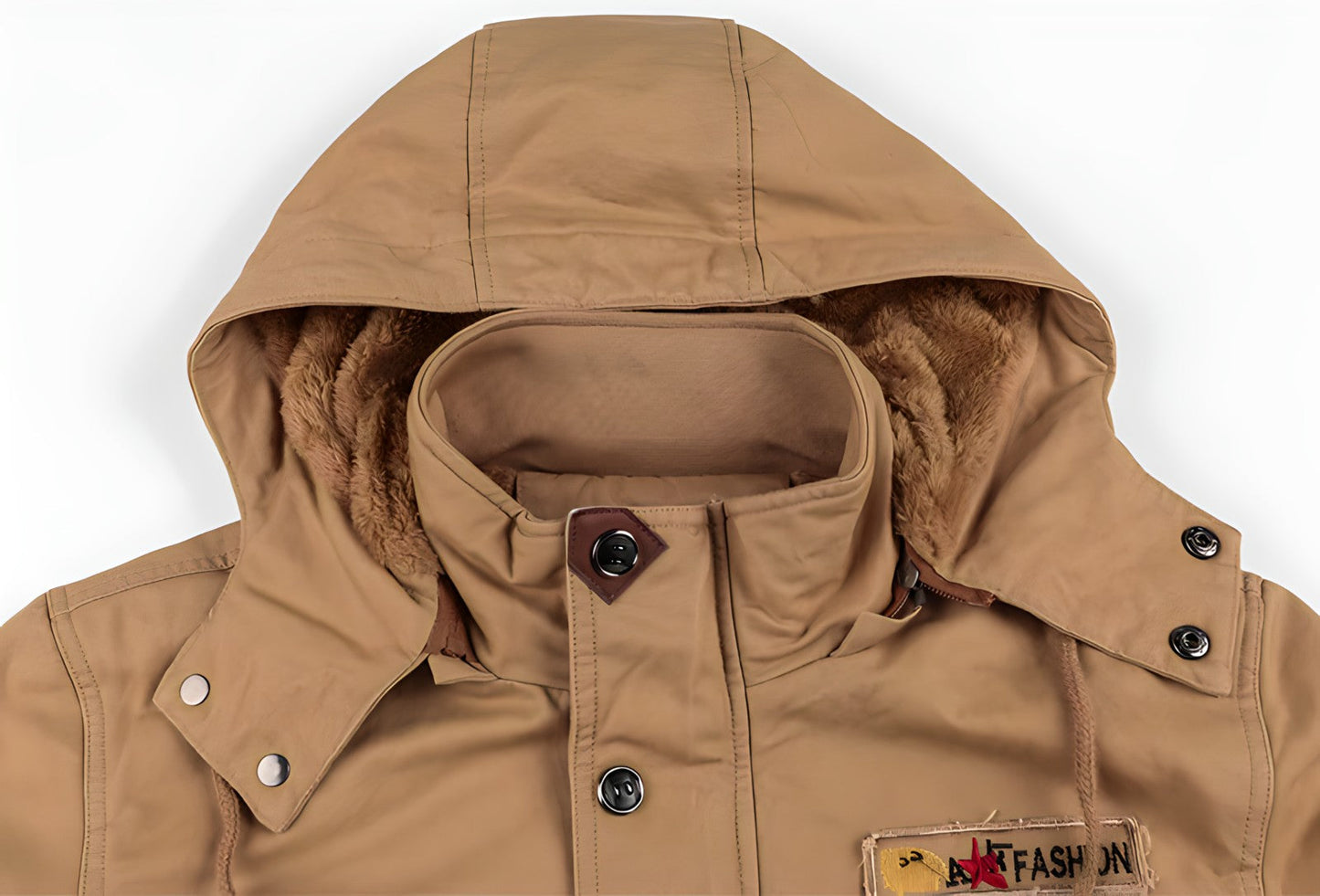 Velina Moda | Military jacket with multiple pockets