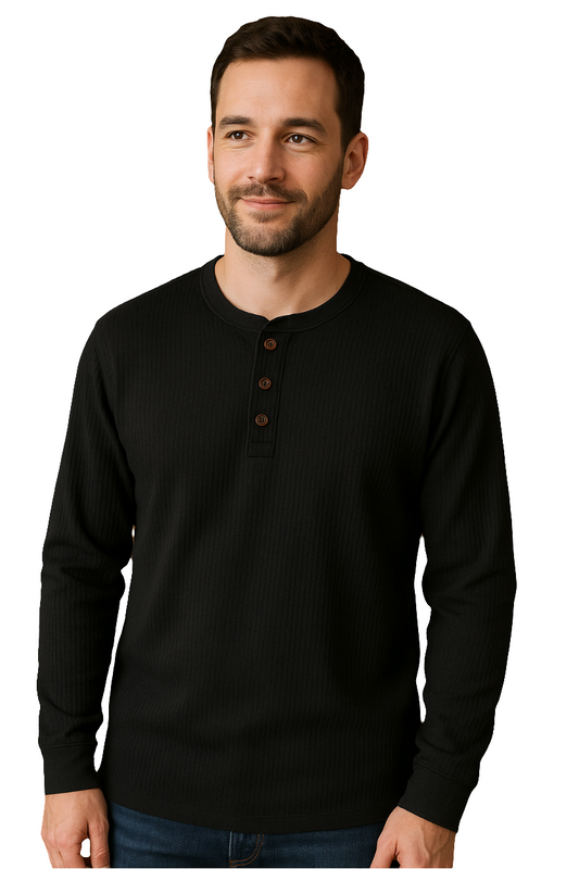Velina Moda | Shirt Waffle Structure Men's T-Shirt