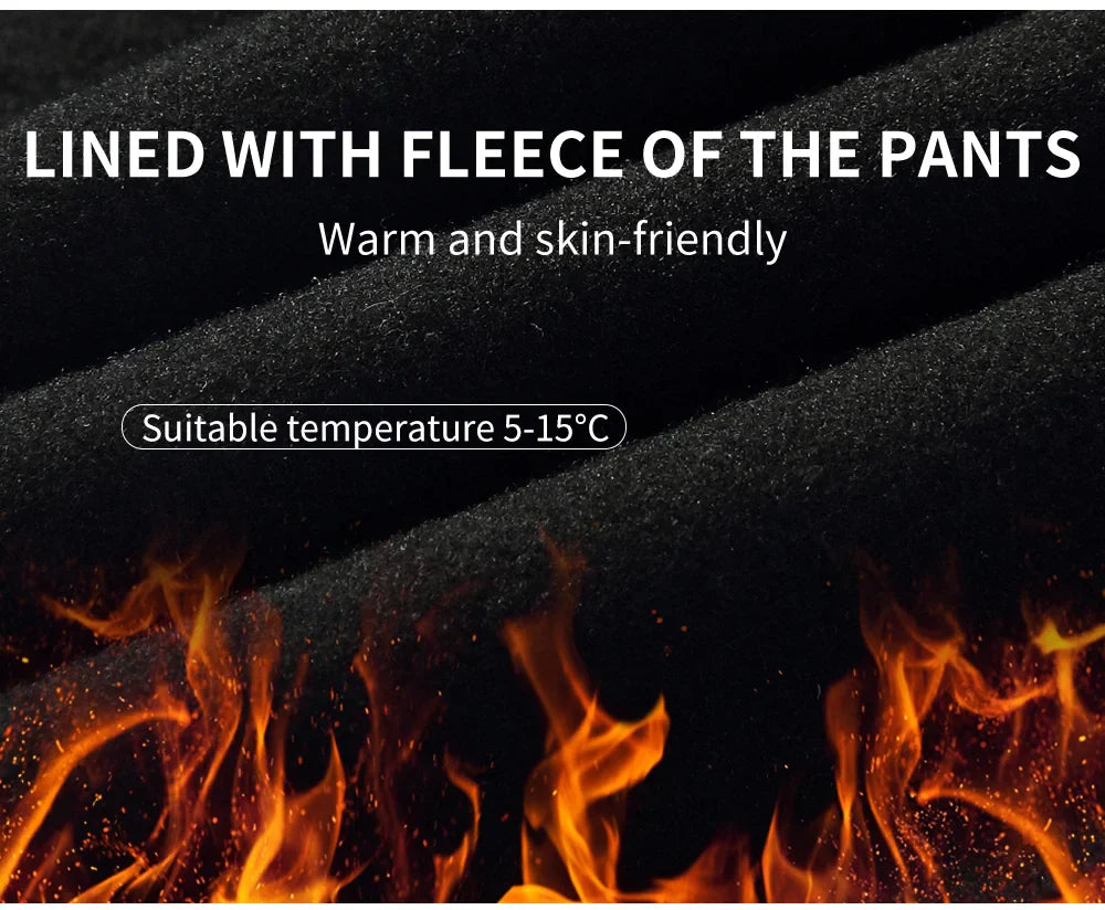 Velina Moda | Men's Cycling Jacket - Windproof Thermal Fleece Jacket with Reflective Details & Multiple Pockets