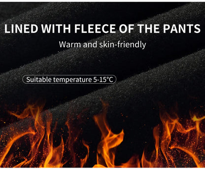 Velina Moda | Men's Cycling Jacket - Windproof Thermal Fleece Jacket with Reflective Details & Multiple Pockets