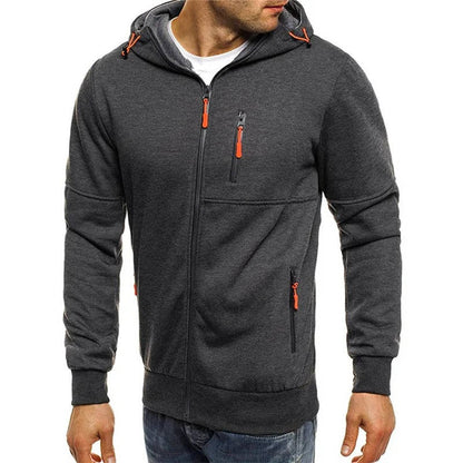 Velina Moda | Hoodie with full zipper - Comfortable hoodie