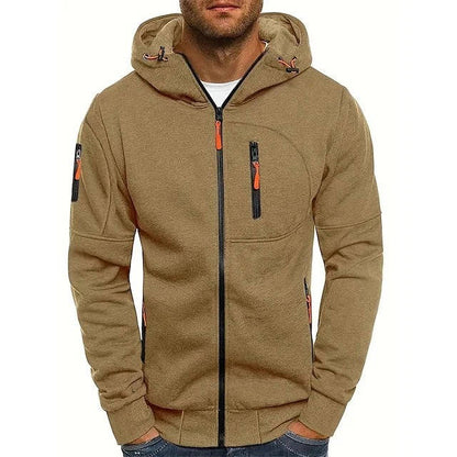 Velina Moda | Hoodie with full zipper - Comfortable hoodie