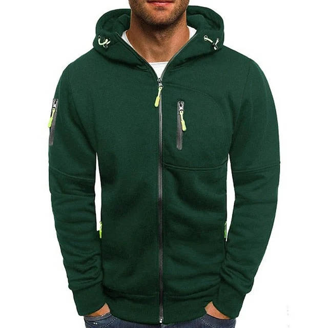 Velina Moda | Hoodie with full zipper - Comfortable hoodie