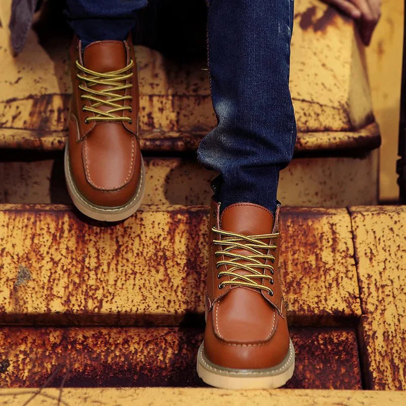 Velina Moda | Moccasin Boots Comfortable Streetstyle Shoes