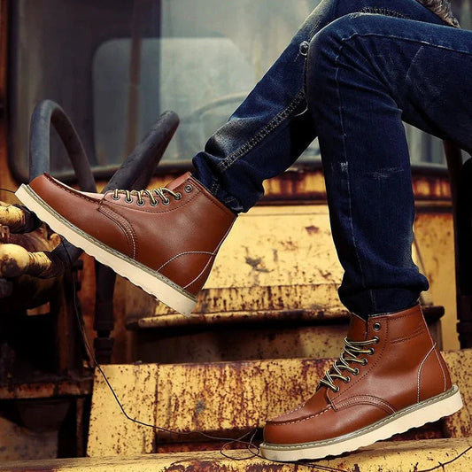 Velina Moda | Moccasin Boots Comfortable Streetstyle Shoes