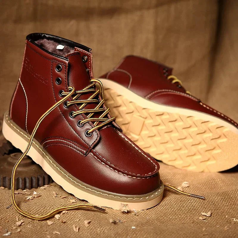 Velina Moda | Moccasin Boots Comfortable Streetstyle Shoes