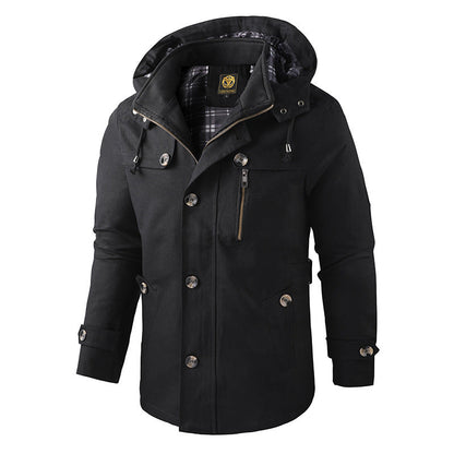 Velina Moda | Parka Jacket - Waterproof and windproof outer jacket