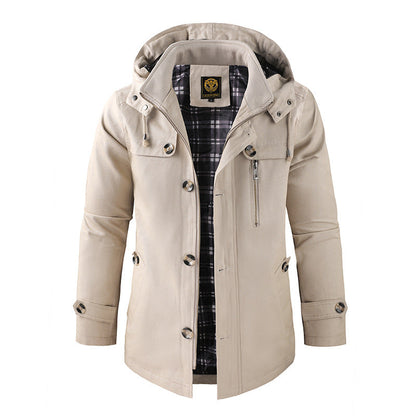 Velina Moda | Parka Jacket - Waterproof and windproof outer jacket