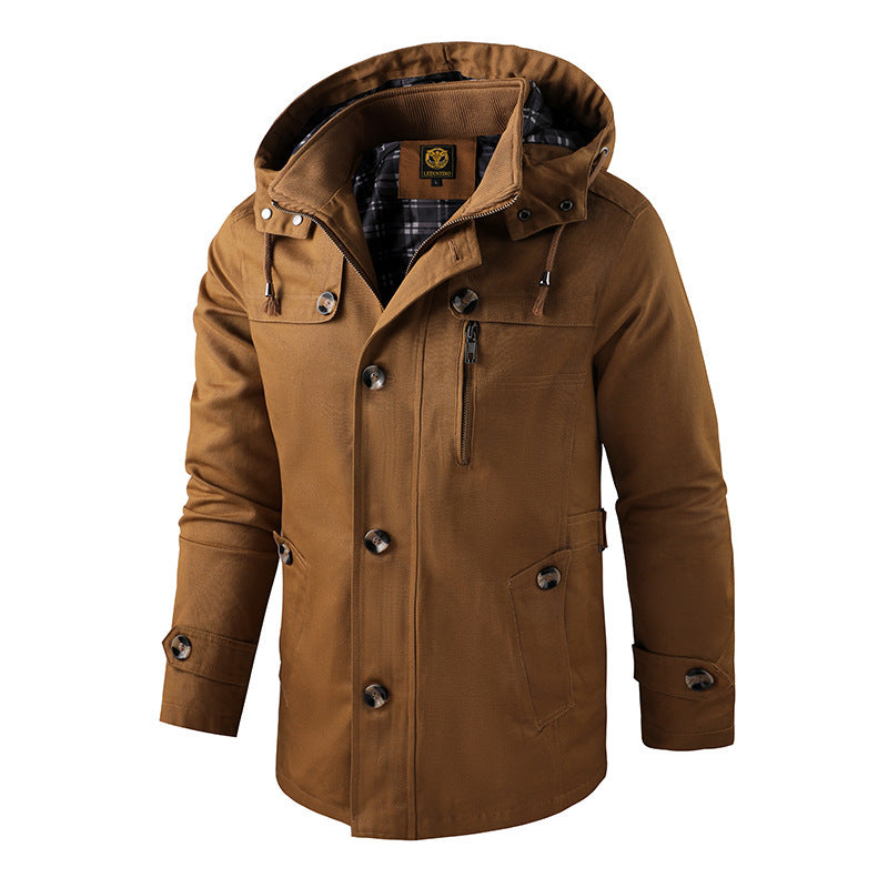 Velina Moda | Parka Jacket - Waterproof and windproof outer jacket