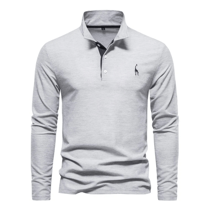 Velina Moda | Polo Shirt with Long Sleeves - Simran