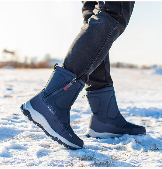 Velina Moda | Snow boots - Water-repellent Mid-high with Non-slip sole