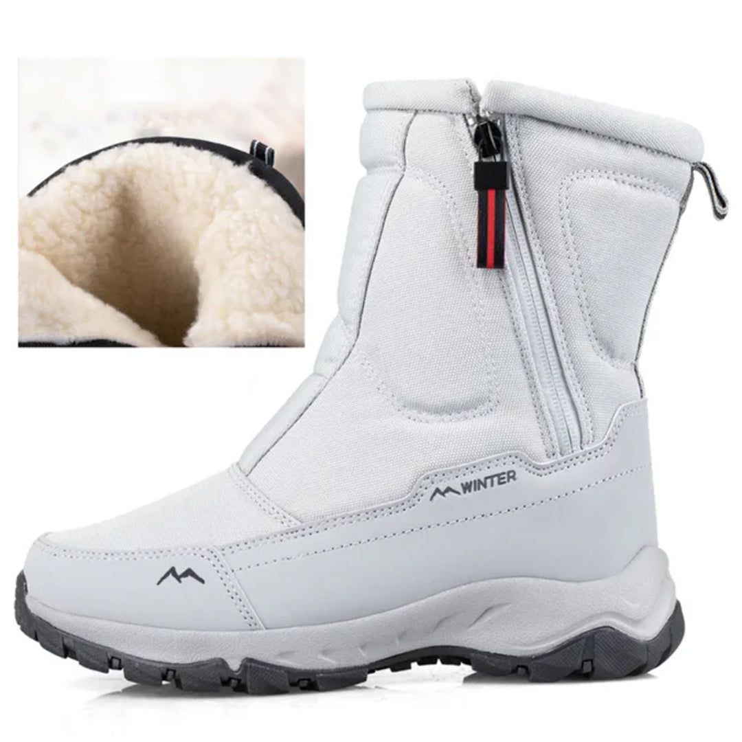 Velina Moda | Snow boots - Water-repellent Mid-high with Non-slip sole