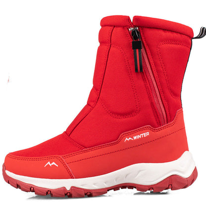 Velina Moda | Snow boots - Water-repellent Mid-high with Non-slip sole