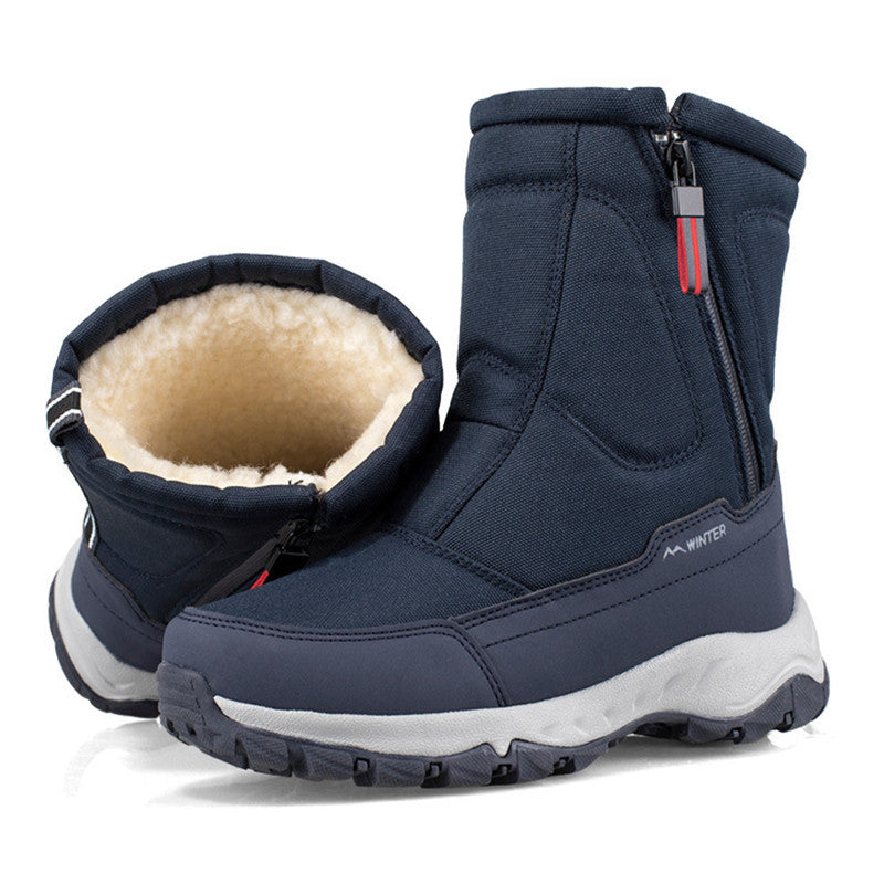Velina Moda | Snow boots - Water-repellent Mid-high with Non-slip sole