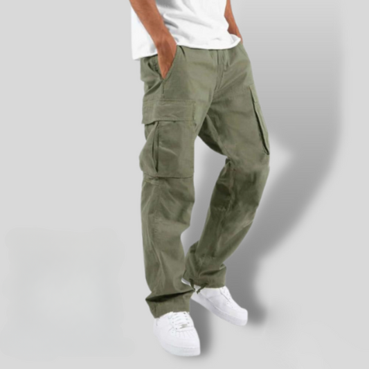 Velina Moda | Cargo Pants - Relaxed Fit with Multiple Pockets