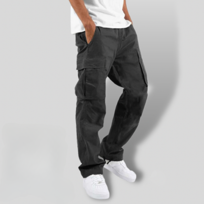 Velina Moda | Cargo Pants - Relaxed Fit with Multiple Pockets