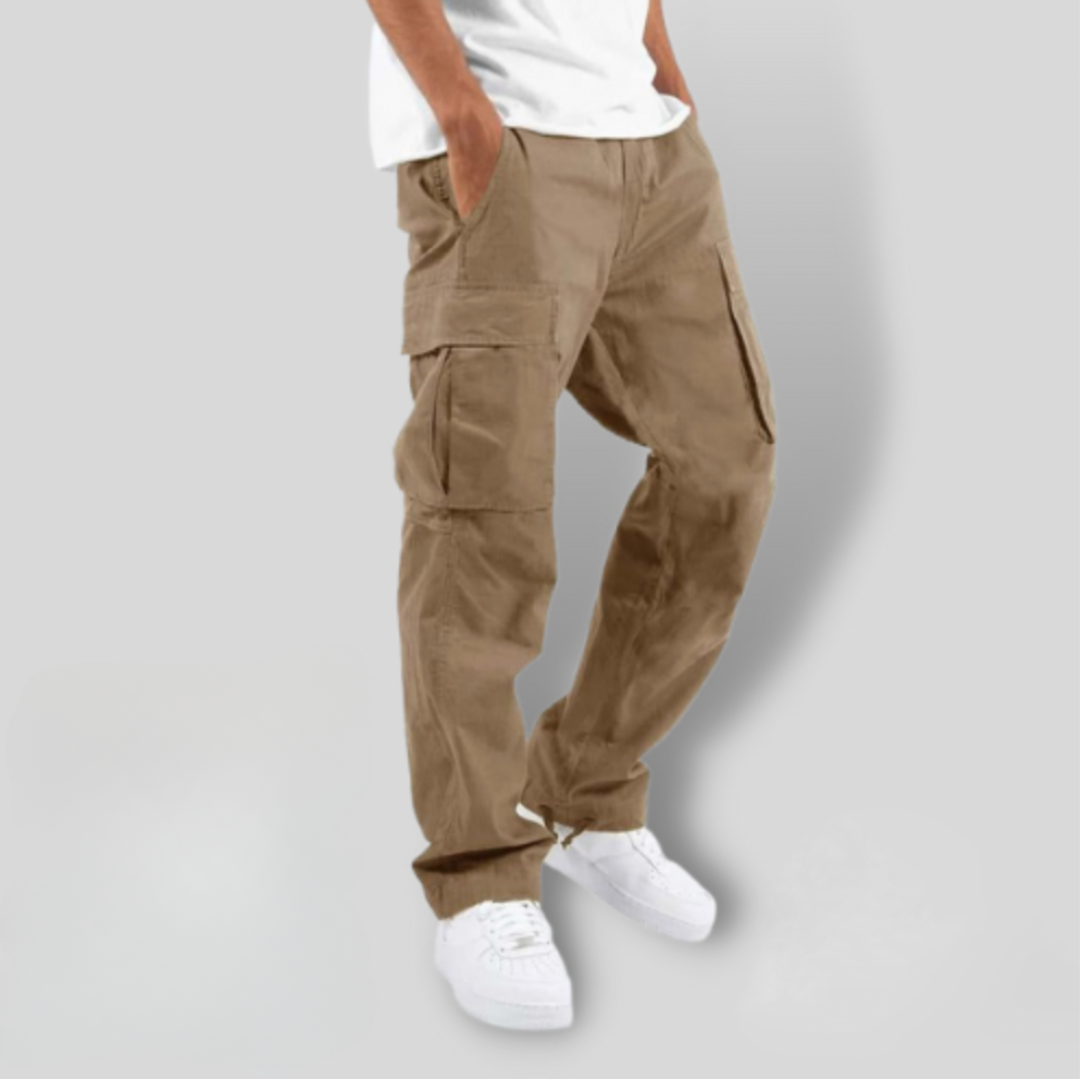 Velina Moda | Cargo Pants - Relaxed Fit with Multiple Pockets