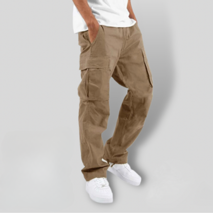 Velina Moda | Cargo Pants - Relaxed Fit with Multiple Pockets