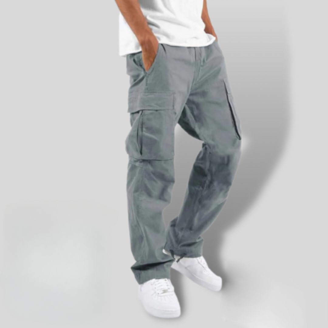 Velina Moda | Cargo Pants - Relaxed Fit with Multiple Pockets