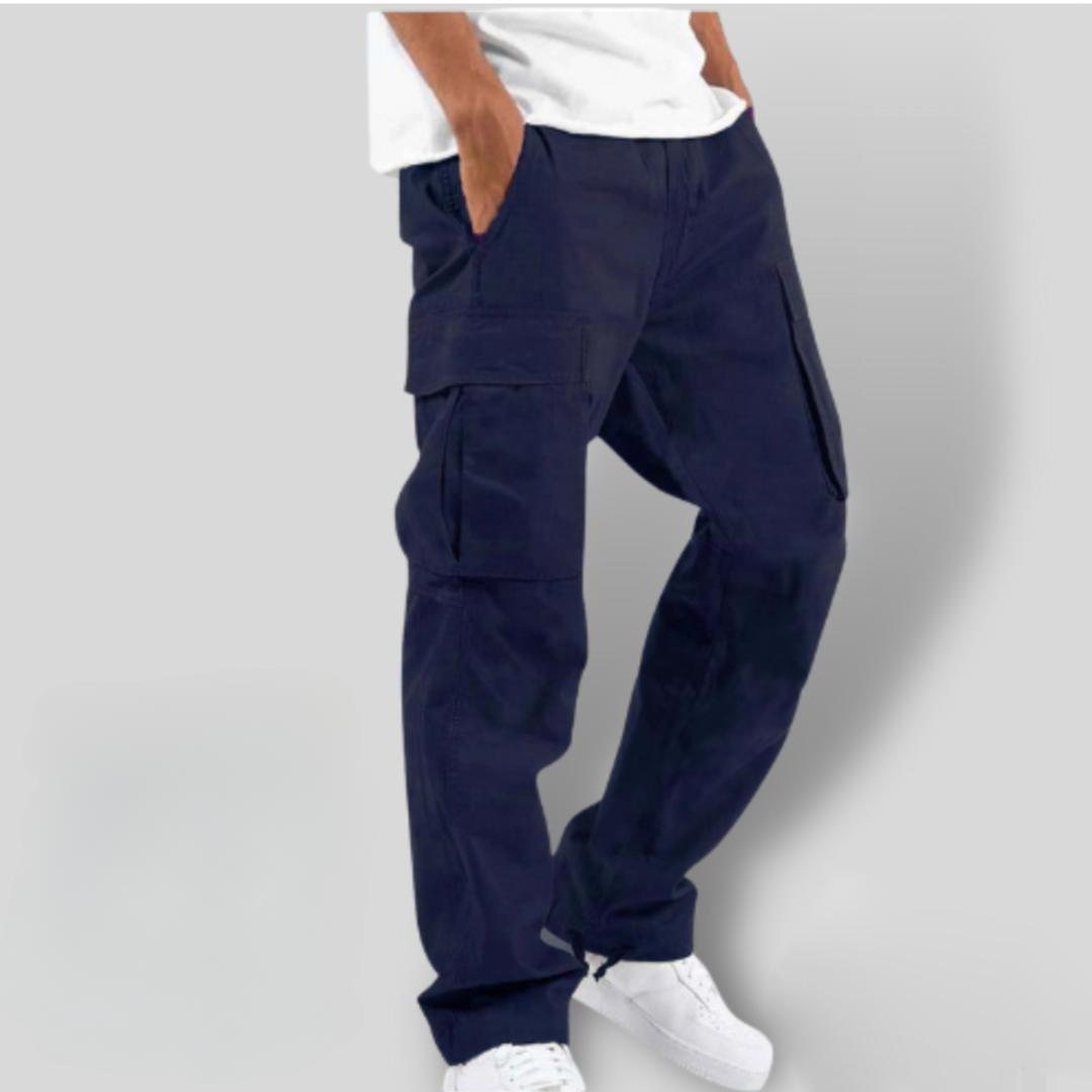 Velina Moda | Cargo Pants - Relaxed Fit with Multiple Pockets