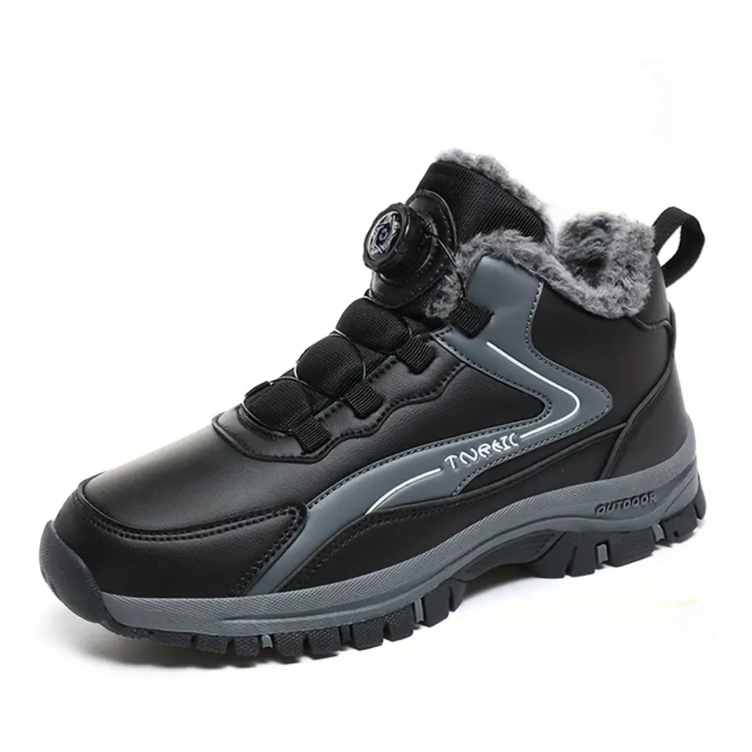 Velina Moda | Winter Outdoor Shoes - Fleece Lined Non-Slip