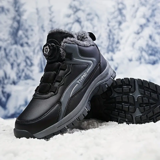 Velina Moda | Winter Outdoor Shoes - Fleece Lined Non-Slip
