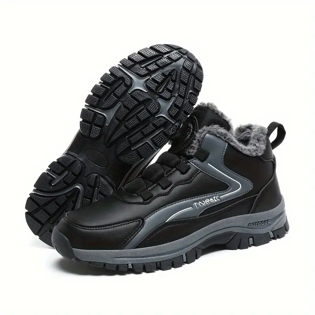 Velina Moda | Winter Outdoor Shoes - Fleece Lined Non-Slip