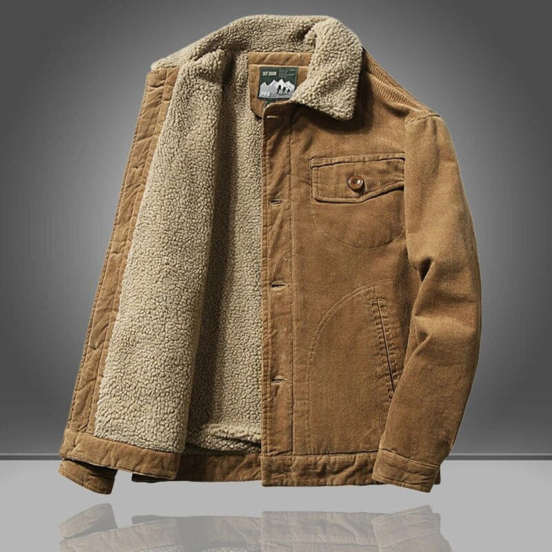 Velina Moda | Winter jacket - Classic button placket