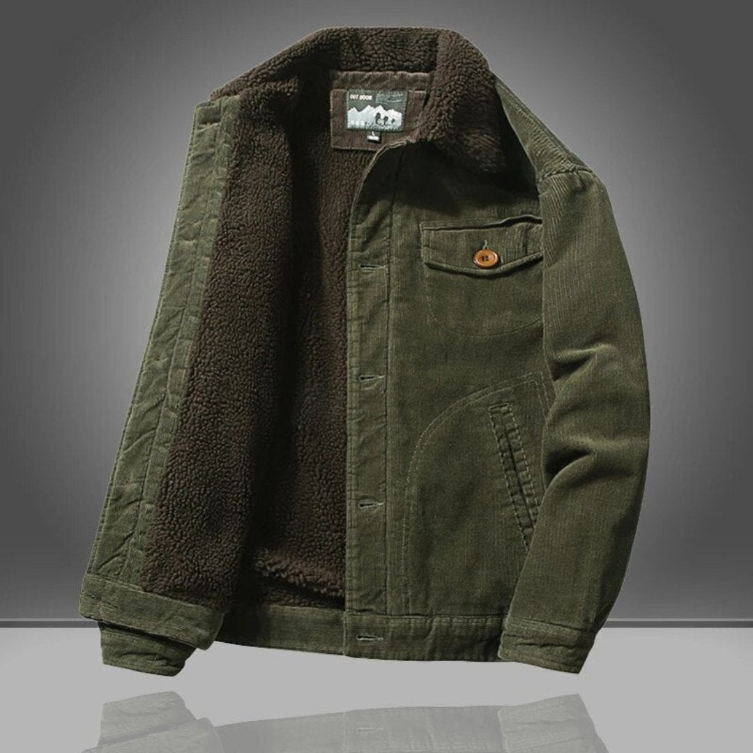 Velina Moda | Winter jacket - Classic button placket