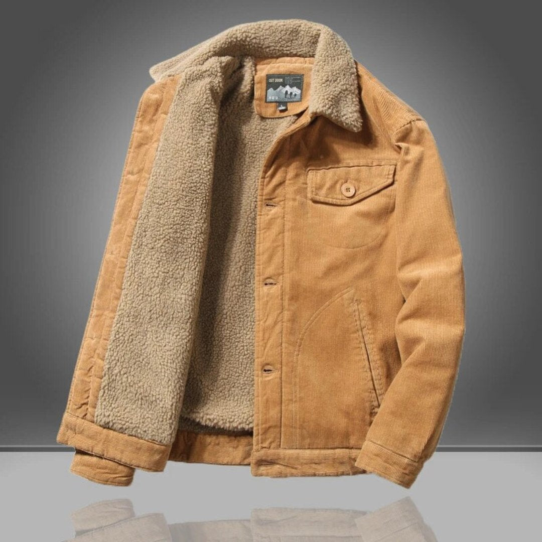 Velina Moda | Winter jacket - Classic button placket