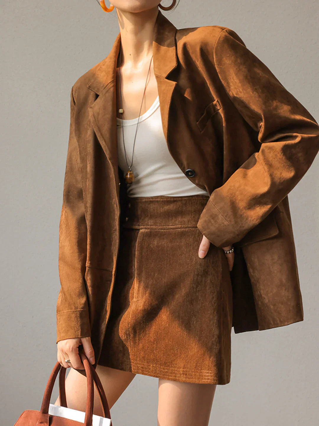 Velina Moda | Suede Jacket