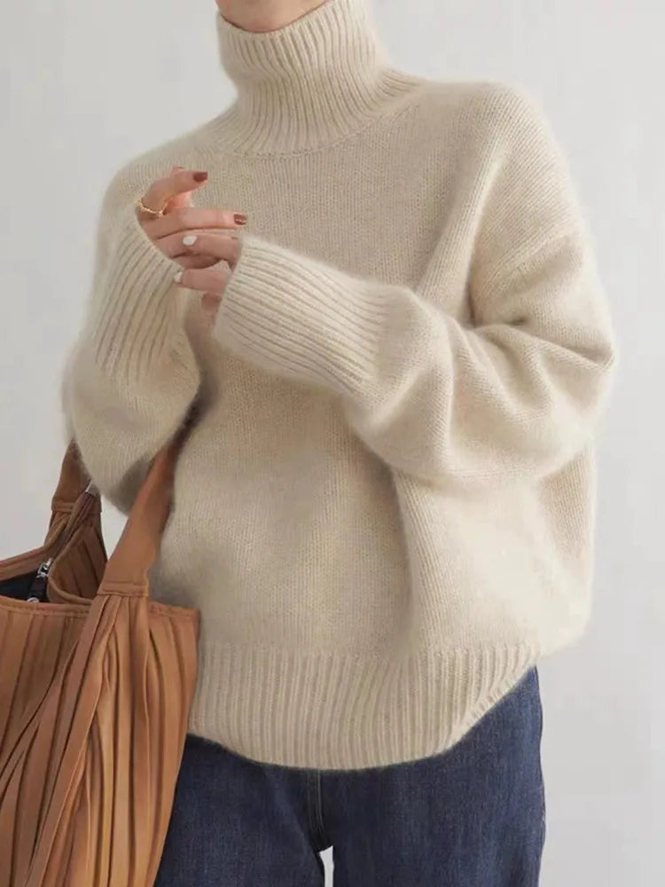 Velina Moda | High Collar Sweater