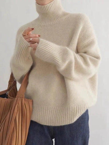 Velina Moda | High Collar Sweater