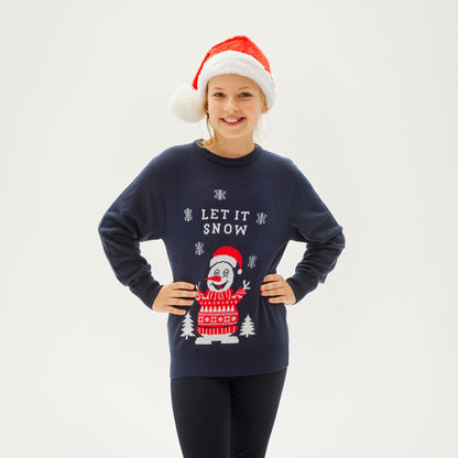 Velina Moda | Let It Snow Christmas Sweater Kids