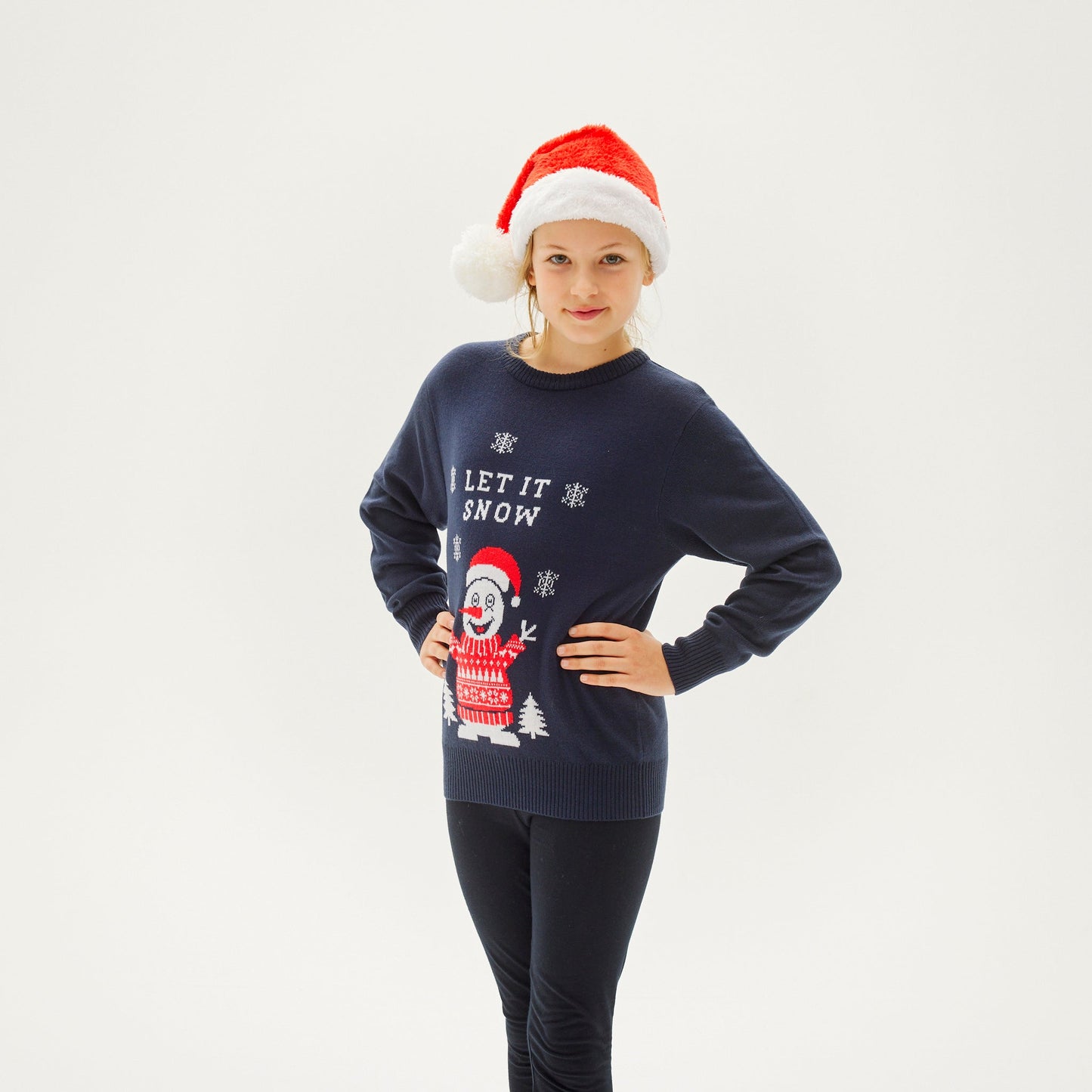 Velina Moda | Let It Snow Christmas Sweater Kids
