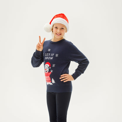 Velina Moda | Let It Snow Christmas Sweater Kids