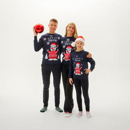 Velina Moda | Let It Snow Christmas Sweater Men
