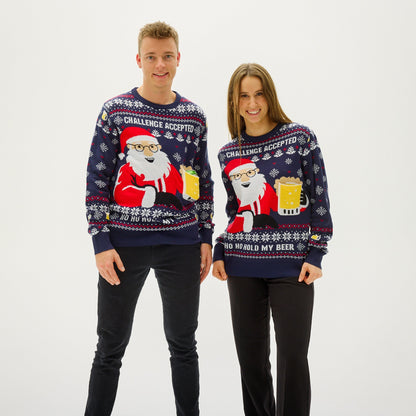 Velina Moda | Ho Ho Hold My Beer Sweatshirt Men