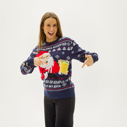 Velina Moda | Ho Ho Hold My Beer Sweatshirt Women's