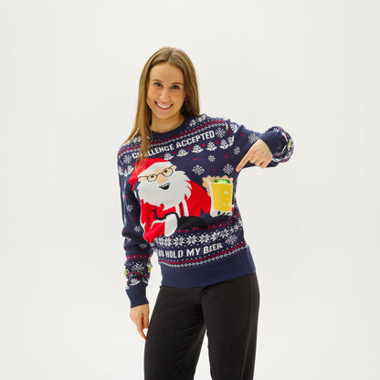 Velina Moda | Ho Ho Hold My Beer Sweatshirt Women's